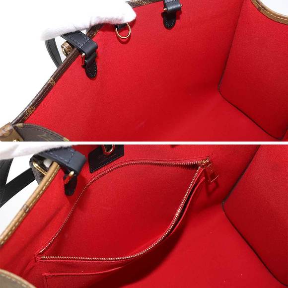 Louis Vuitton Giant Monogram Onthego MM Tote Shoulder Bag - Picture 7 of 9